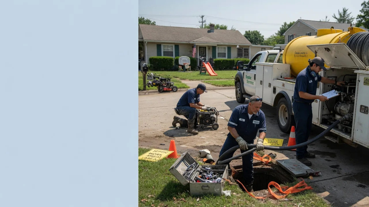Septic Tank Pumping in Thorn Hill, TN near me